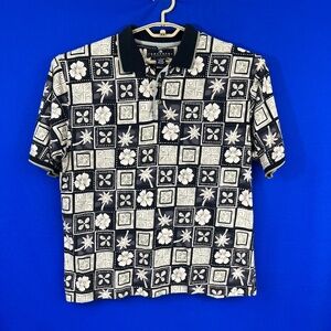 VINTAGE |•CONSENSUS•| Vtg Floral Abstract Shirt Size Large